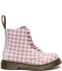 Dr. Martens Girls' 1460 Gingham Leather Boots (Infant)