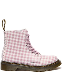 Dr. Martens Girls' 1460 Gingham Leather Boots (Youth)