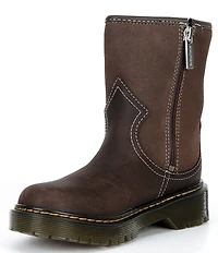 Dr. Martens Girl's Genaya Rodeo Moto Boots (Youth)
