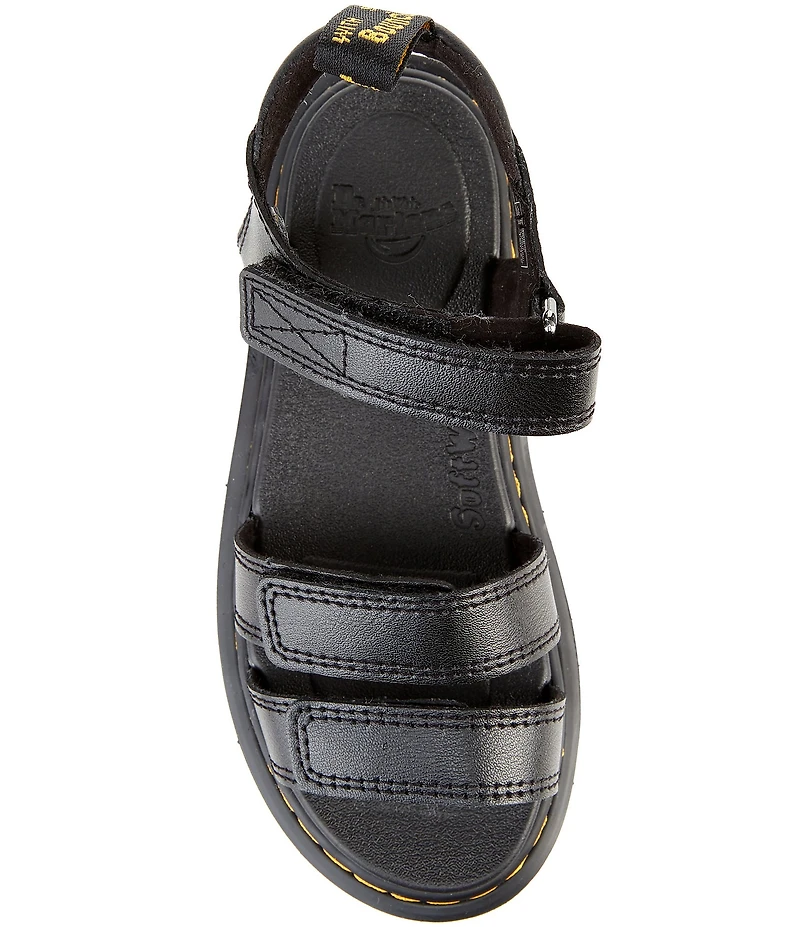 Dr. Martens Girls' Klaire Leather Sandals (Toddler)