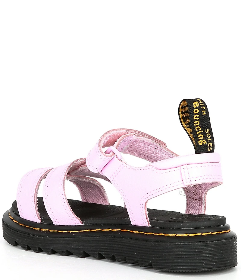 Dr. Martens Girls' Klaire Leather Sandals (Toddler)