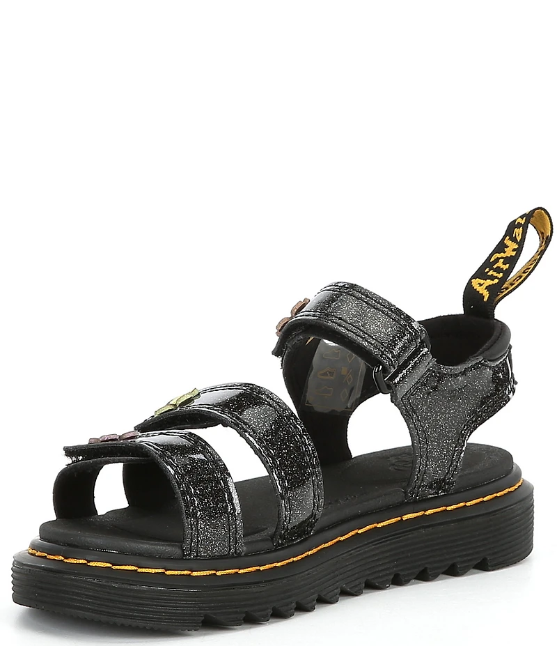 Dr. Martens Girls' Klaire Gitter Floral Sandals (Toddler)
