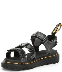 Dr. Martens Girls' Klaire Gitter Floral Sandals (Toddler)