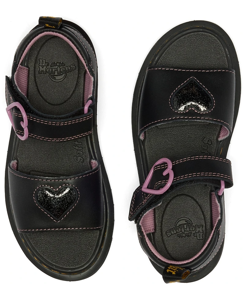Dr. Martens Girls' Marlowe Hearts II Sandals (Infant)