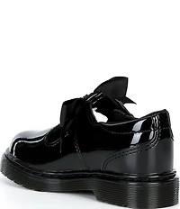Dr. Martens Girls' Polley II Bow T-Strap Mary Janes (Infant)