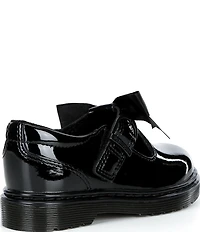 Dr. Martens Girls' Polley II Bow T-Strap Mary Janes (Toddler)