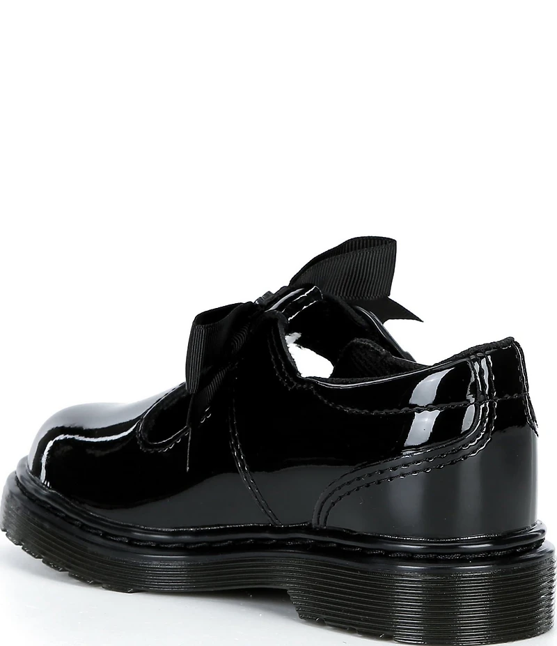 Dr. Martens Girls' Polley II Bow T-Strap Mary Janes (Toddler)