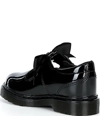 Dr. Martens Girls' Polley II Bow T-Strap Mary Janes (Toddler)