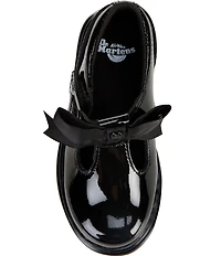 Dr. Martens Girls' Polley II Bow T-Strap Mary Janes (Toddler)