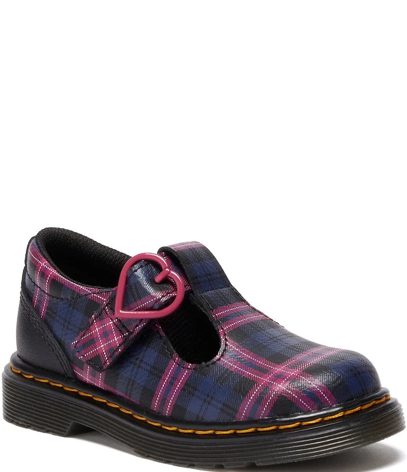 Dr. Martens Girls' Polley II T-Strap Mary Jane Oxfords (Toddler)