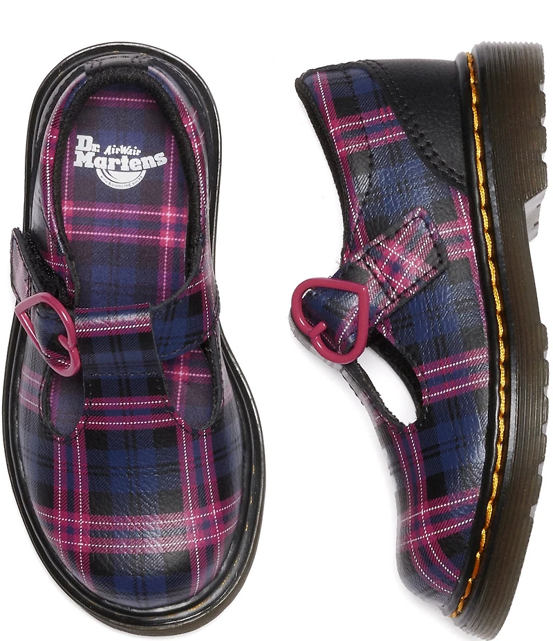 Dr. Martens Girls' Polley II T-Strap Mary Jane Oxfords (Toddler)