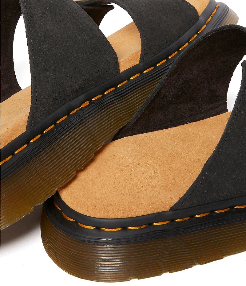 Dr. Martens Women's Josef Suede Slide Sandals