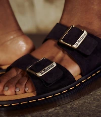Dr. Martens Women's Josef Suede Slide Sandals