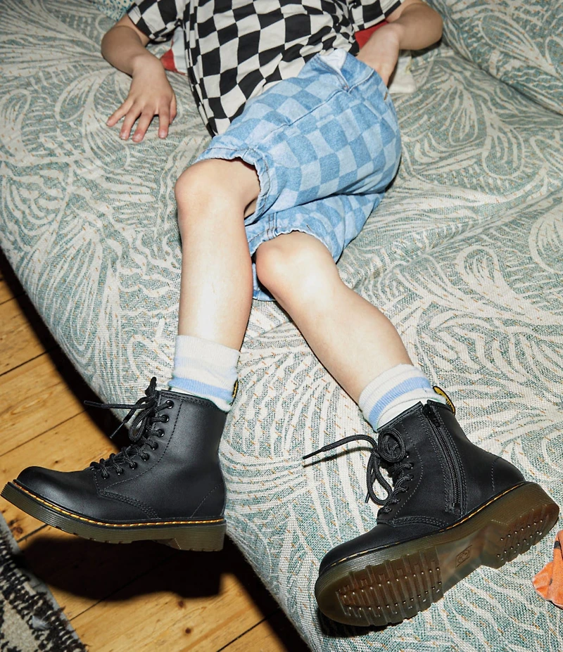 Dr. Martens Kids' 1460 Leather Family Matching Combat Boots (Youth)