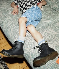 Dr. Martens Kids' 1460 Leather Family Matching Combat Boots (Youth)