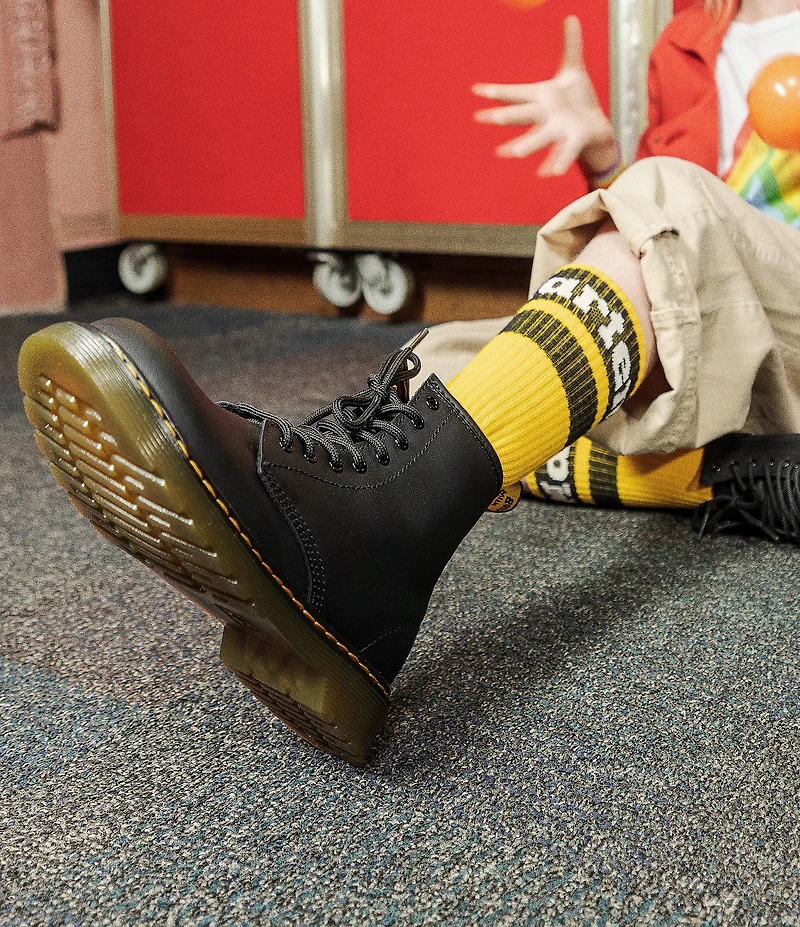 Dr. Martens Kids' 1460 Leather Family Matching Combat Boots (Youth)