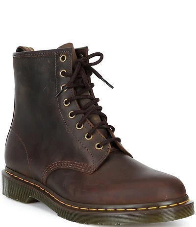 Dr. Martens Men's 1460 Crazy Horse Leather Lace-Up Boots