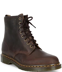 Dr. Martens Men's 1460 Crazy Horse Leather Lace-Up Boots