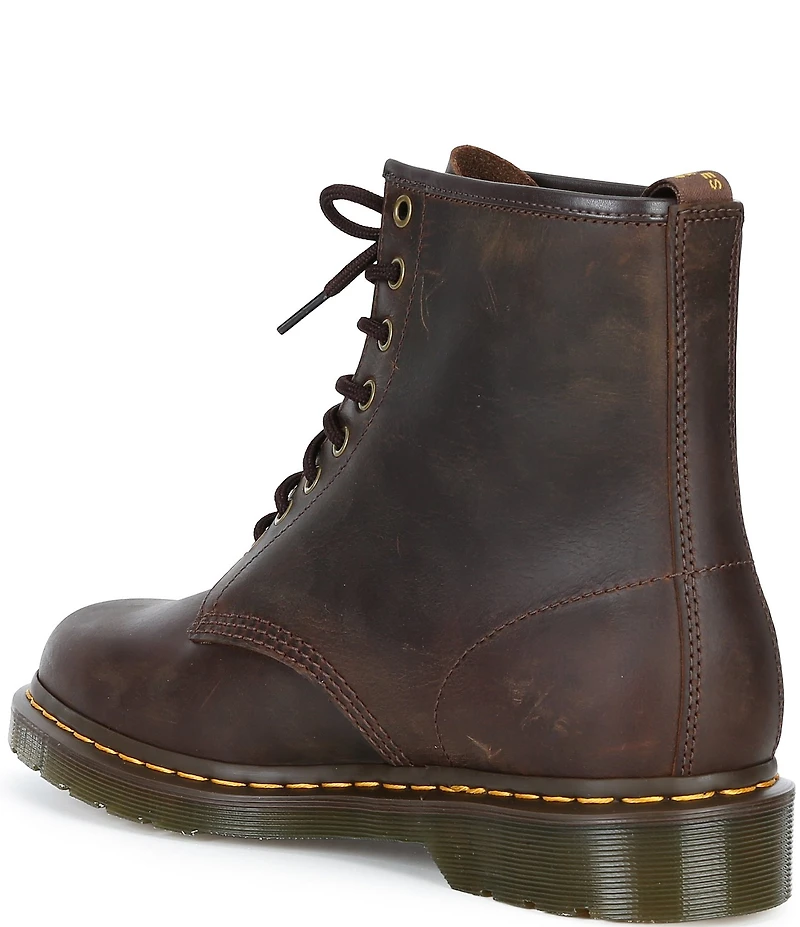 Dr. Martens Men's 1460 Crazy Horse Leather Lace-Up Boots