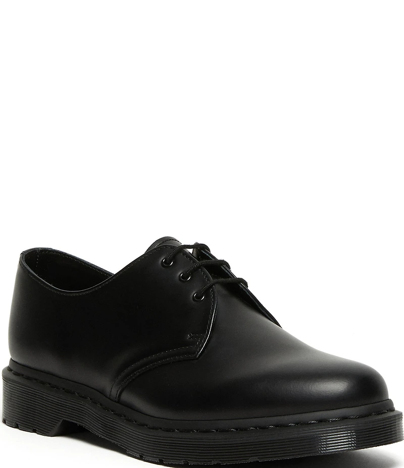 Dr. Martens Men's 1461 Mono Smooth Leather Oxfords