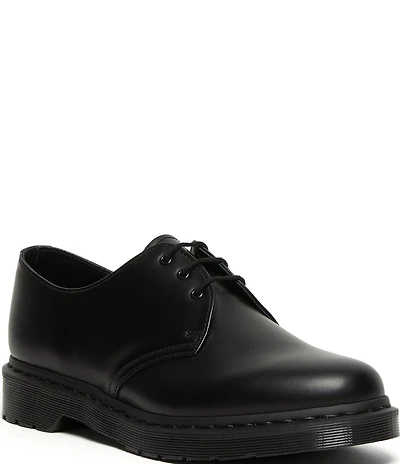 Dr. Martens Men's 1461 Mono Smooth Leather Oxfords