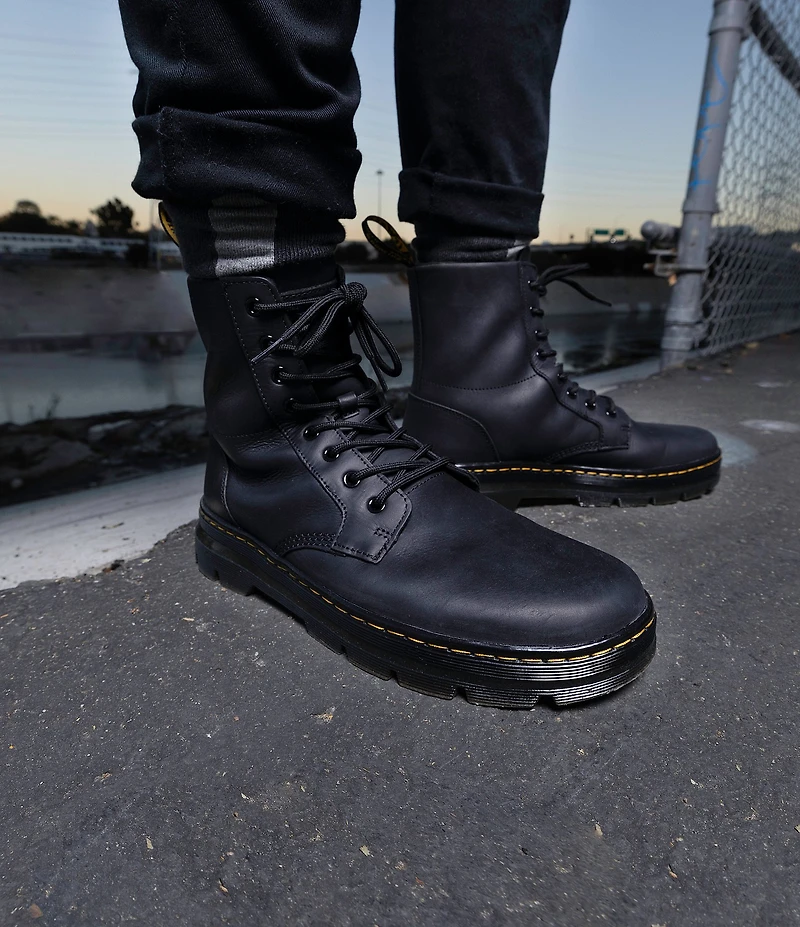Dr. Martens Men's Combs Leather Boots