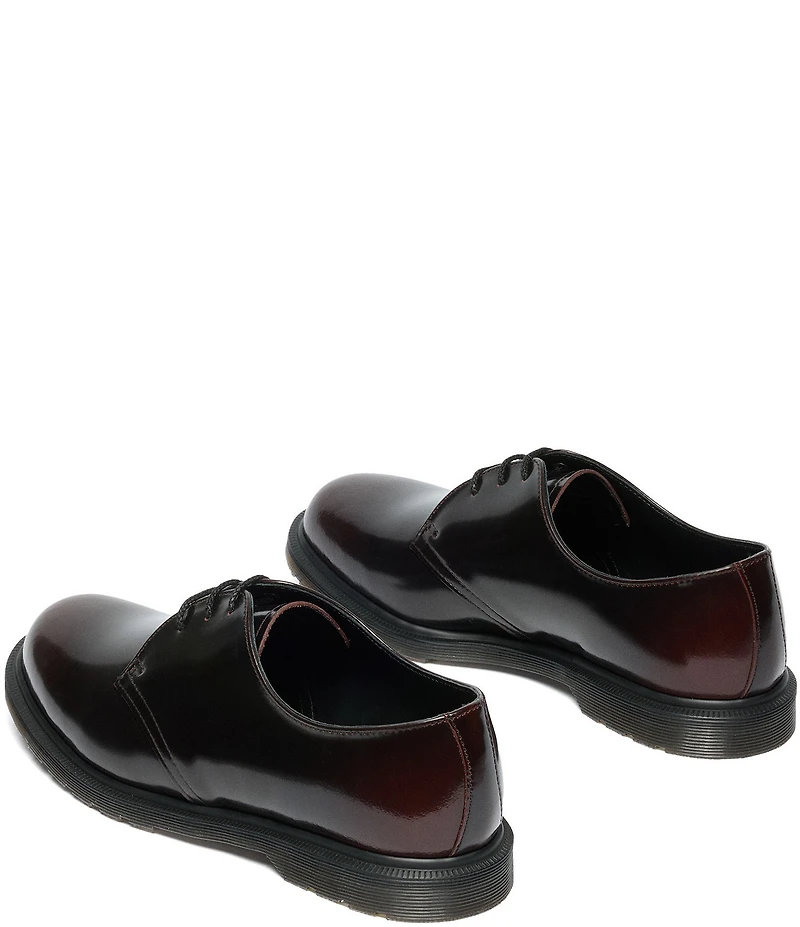 Dr. Martens Men's Mayfare Arcadia Rub Off Leather 3-Eye Oxfords