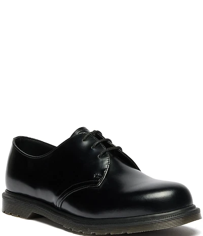 Dr. Martens Men's Mayfare Polished Smooth Leather 3-Eye Oxfords