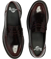 Dr. Martens Men's Mayfare Arcadia Rub Off Leather Penny Loafers