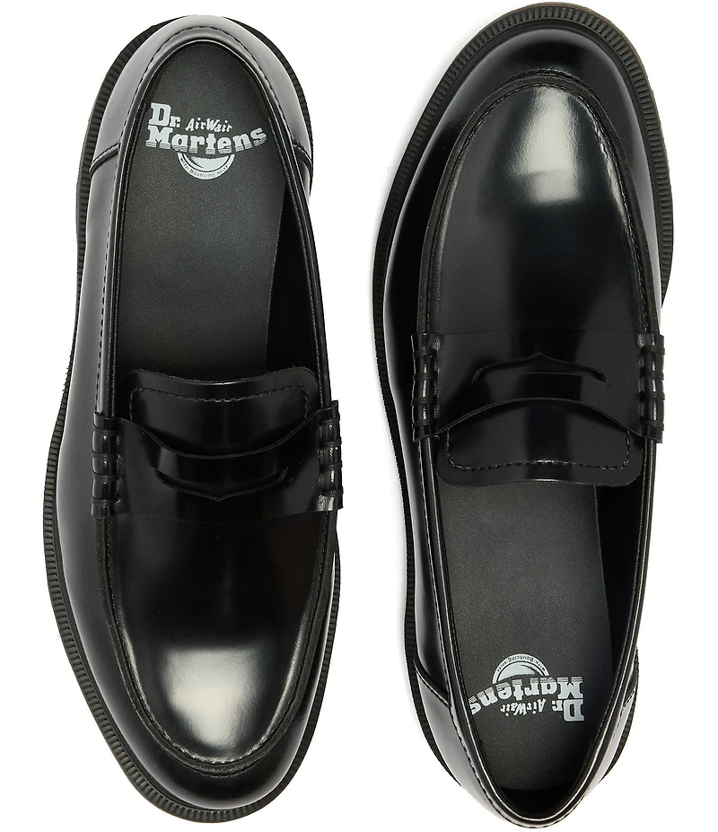 Dr. Martens Men's Mayfare Polished Smooth Leather Penny Loafers