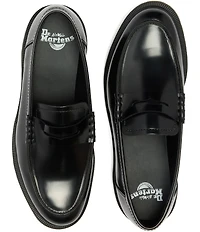Dr. Martens Men's Mayfare Polished Smooth Leather Penny Loafers