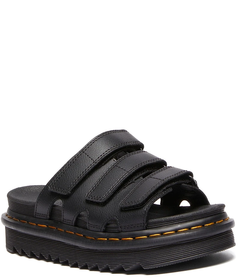 Dr. Martens Women's Raine Leather Slide Sandals