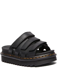 Dr. Martens Women's Raine Leather Slide Sandals