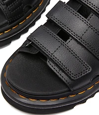 Dr. Martens Women's Raine Leather Slide Sandals