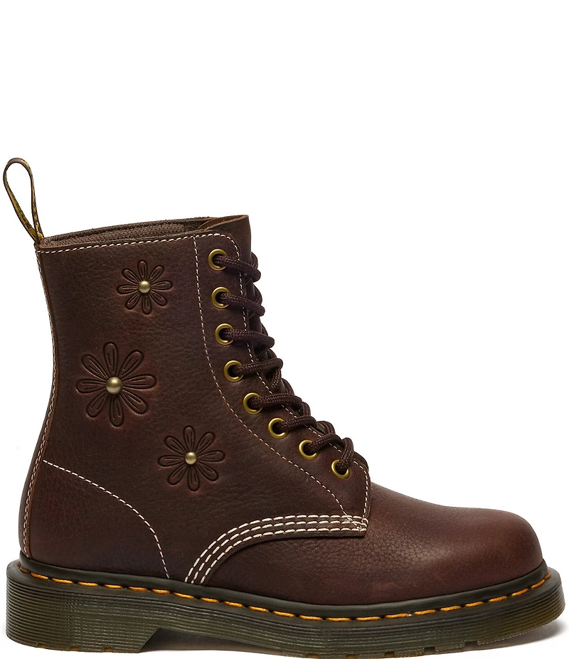Dr. Martens Women's 1460 Pascal Flower Combat Boots