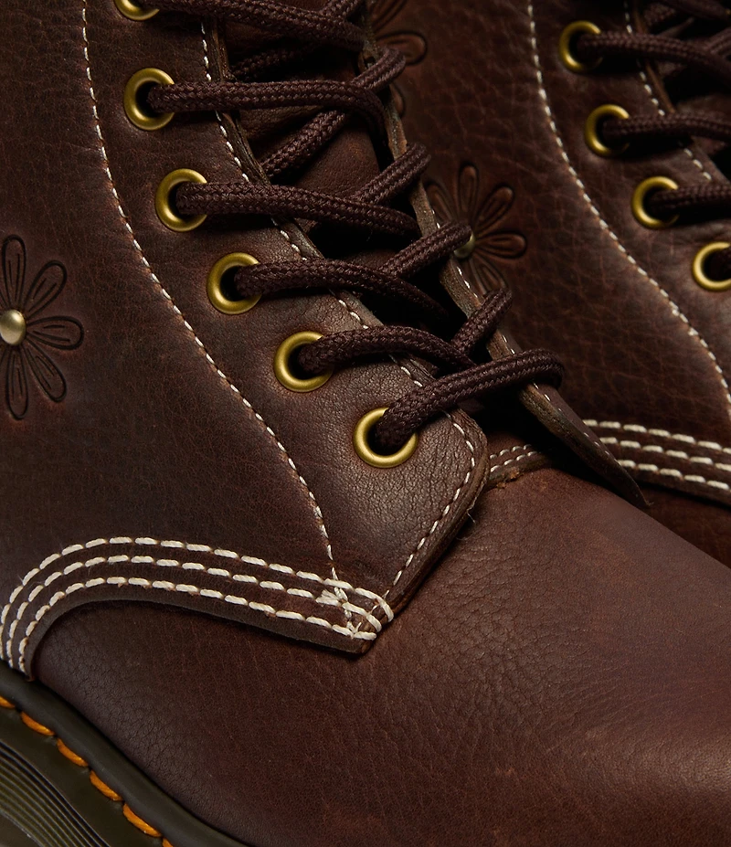 Dr. Martens Women's 1460 Pascal Flower Combat Boots