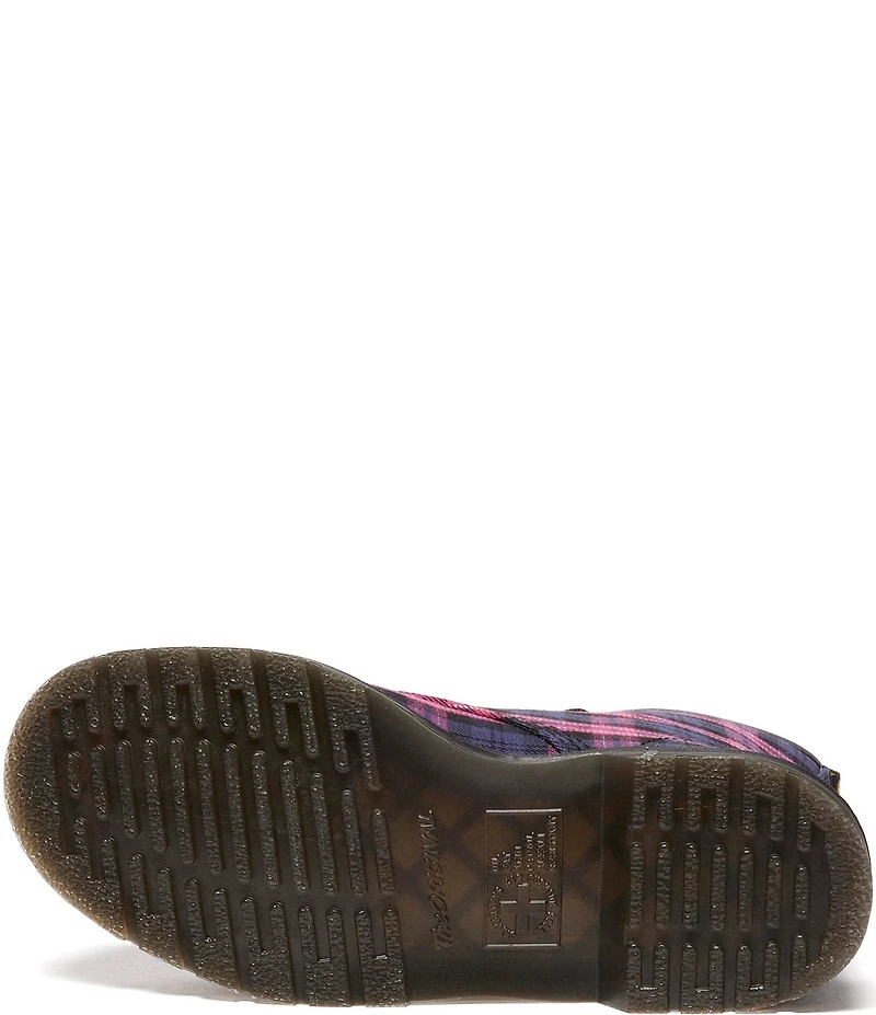 Dr. Martens Women's 1460 Tartan Plaid Combat Booties