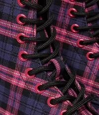 Dr. Martens Women's 1460 Tartan Plaid Combat Booties