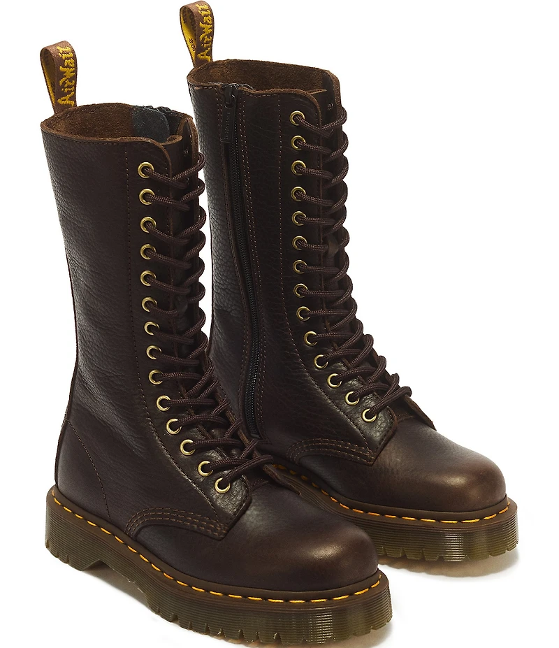 Dr. Martens Women's 1B99 Bex 14 Eye Leather Mid Calf Boots