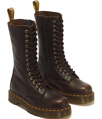 Dr. Martens Women's 1B99 Bex 14 Eye Leather Mid Calf Boots