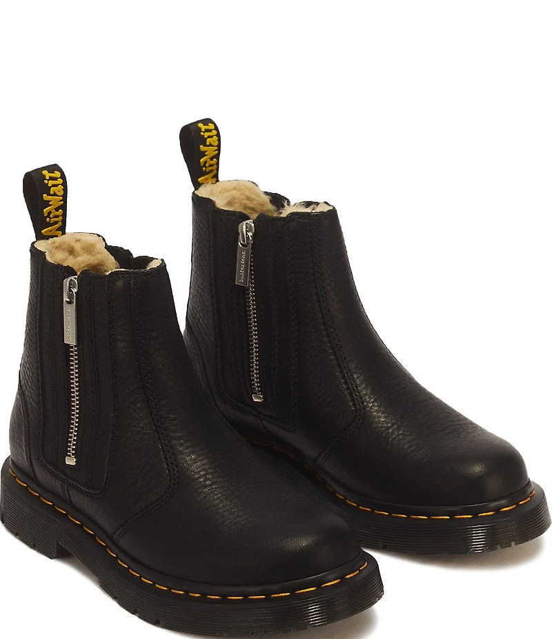 Dr. Martens Women's 2976 Alyson Zip Leather Booties
