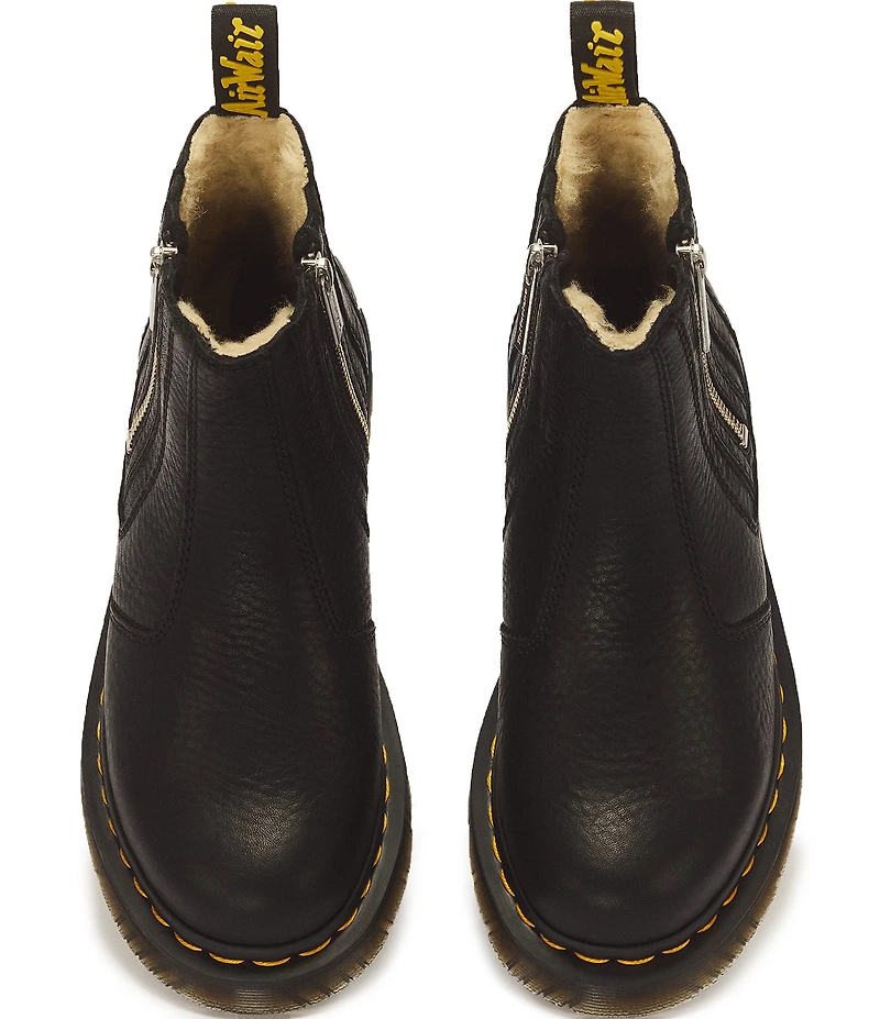 Dr. Martens Women's 2976 Alyson Zip Leather Booties