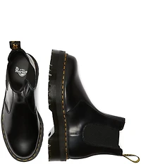Dr. Martens Women's 2976 Quad Leather Platform Chelsea Boots