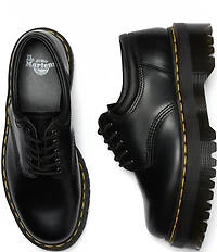 Dr. Martens Women's 8053 Quad Smooth Leather Platform Oxfords