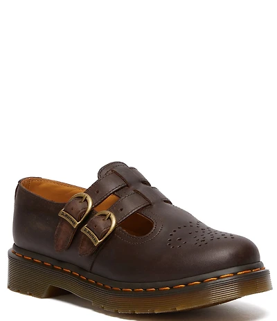 Dr. Martens Women's 8065 Mary Jane Crazy Horse Leather Oxfords