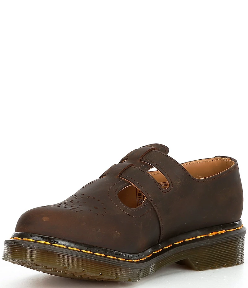 Dr. Martens Women's 8065 Mary Jane Crazy Horse Leather Oxfords