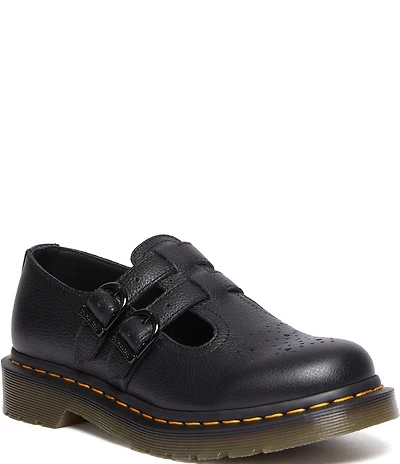 Dr. Martens Women's 8065 Perforated Virginia Leather Mary Jane Oxfords