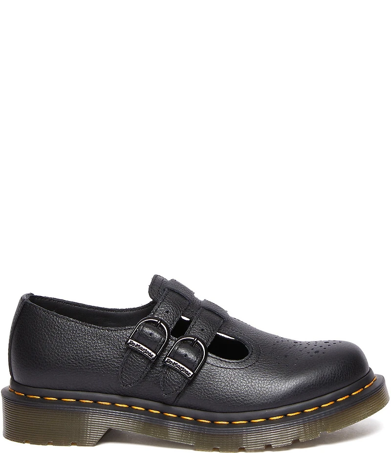 Dr. Martens Women's 8065 Perforated Virginia Leather Mary Jane Oxfords