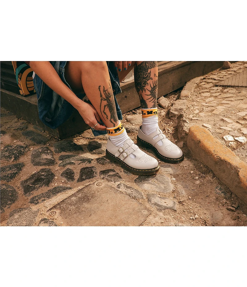 Dr. Martens Women's 8065 Virginia Leather Mary Jane Oxfords