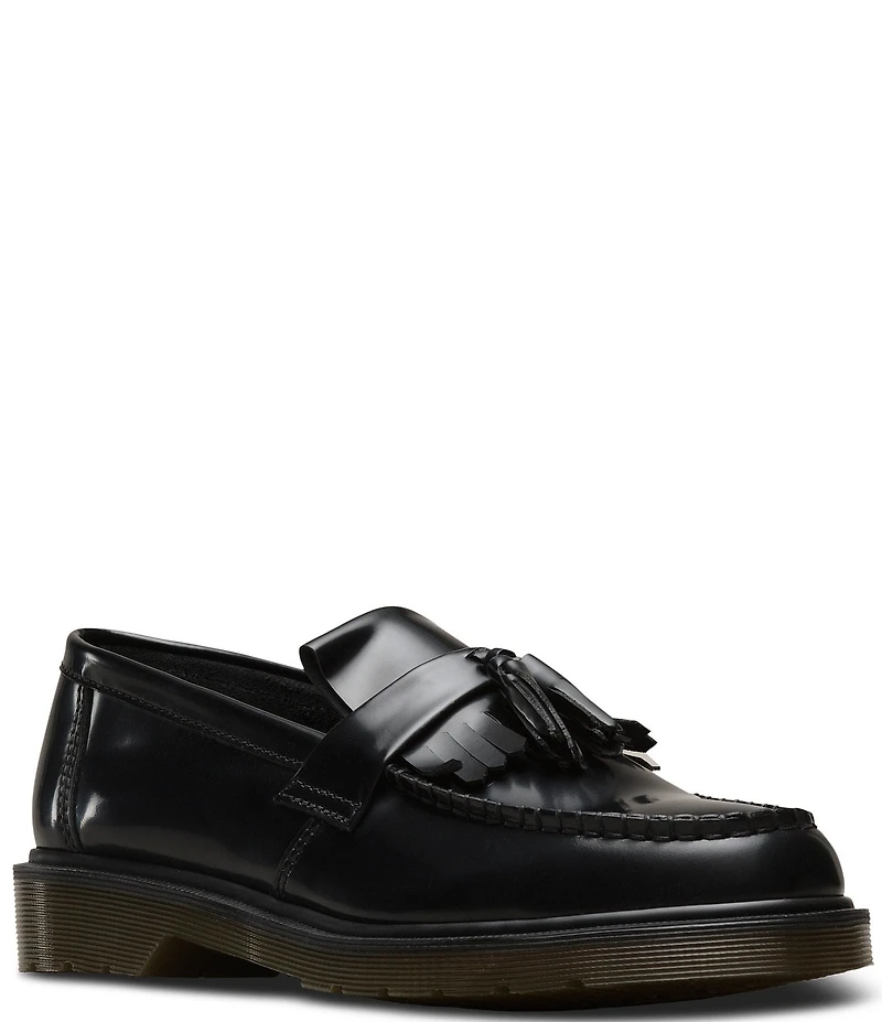 Dr. Martens Women's Adrian Kiltie Tassel Polished Leather Loafers